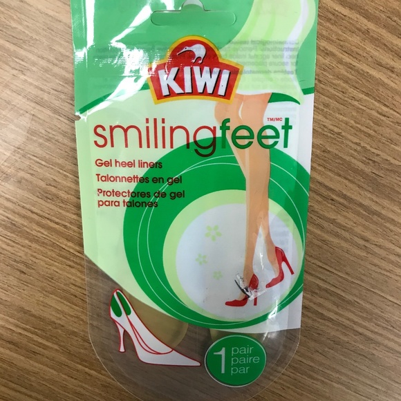 Kiwi Shoes - NWOT Kiwi Smiling Feet Gel Heel Liners Hee…